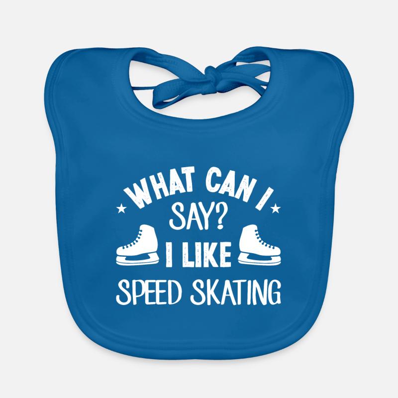 What Can I Say? Like speed skating Baby Bio-Lätzchen
