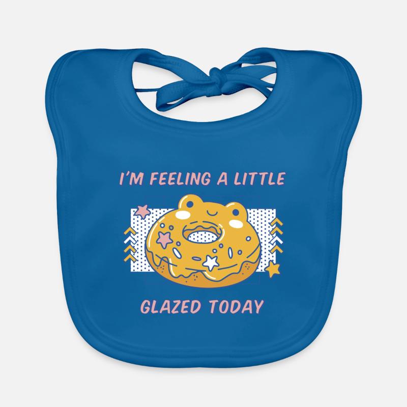 I'm Feeling A Little Glazed Today Funny Doughnuts Baby Bio-Lätzchen