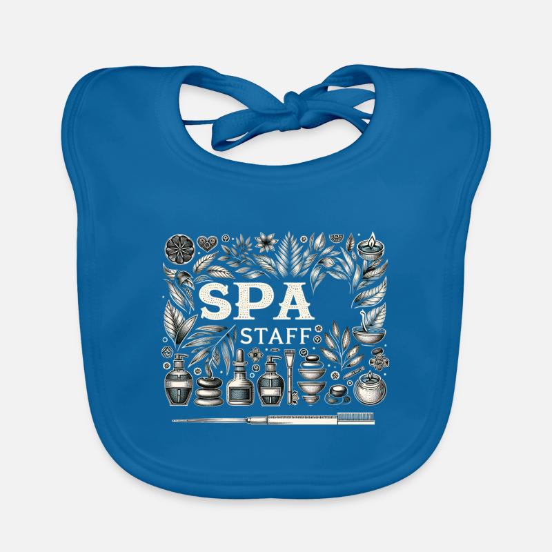 Spa Staff 5 Organic Baby Bibs
