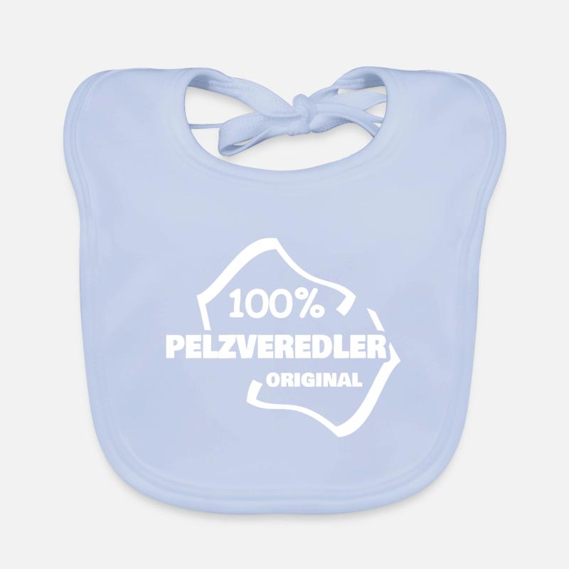 Fur refiner as a profession Organic Baby Bibs