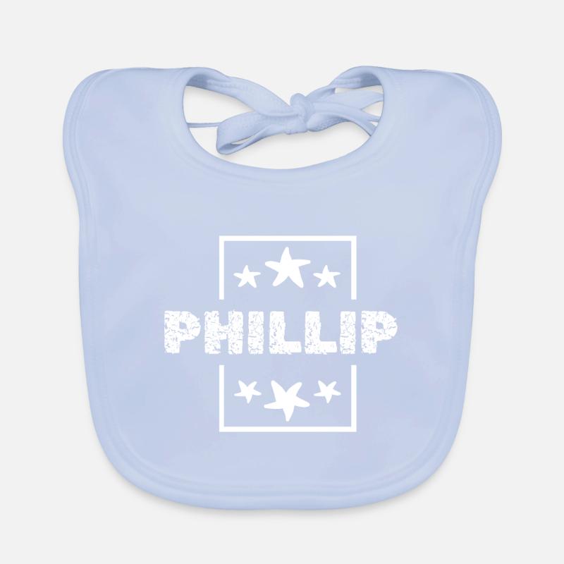 Gift for Phillip Organic Baby Bibs