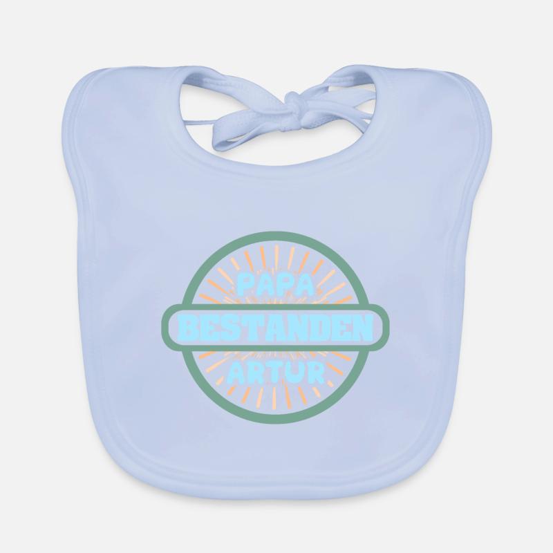 First name Artur Organic Baby Bibs