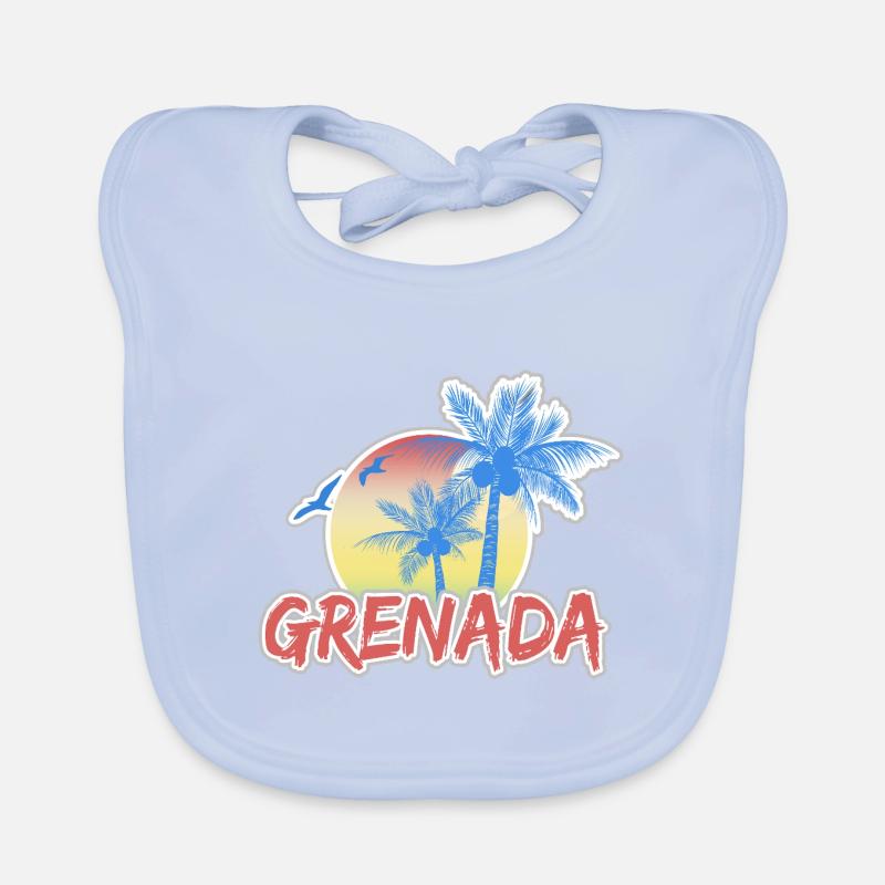 Vacances Grenade Bavoir bio Bébé