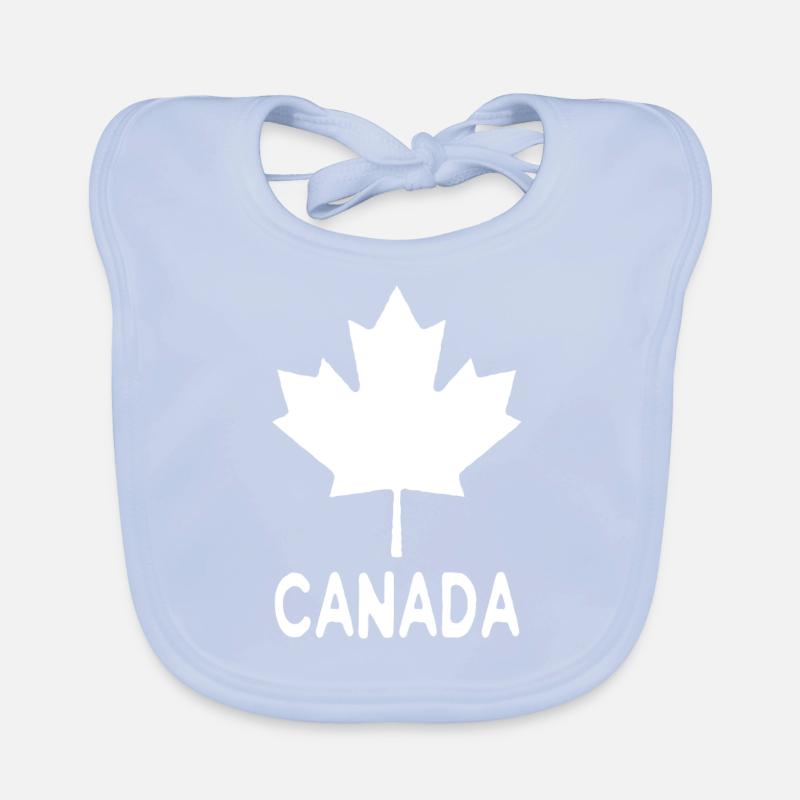 Maple Maple Leaf Canada Canada Bavoir bio Bébé
