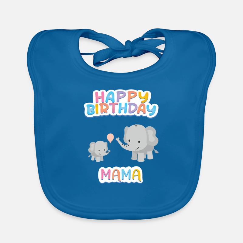 Happy Birthday Mama Baby Bio-Lätzchen