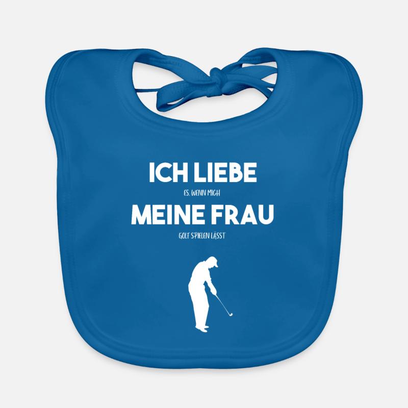 Golf sort golf golf Bavoir bio Bébé