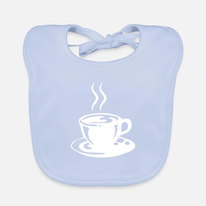 café Bavoir bio Bébé
