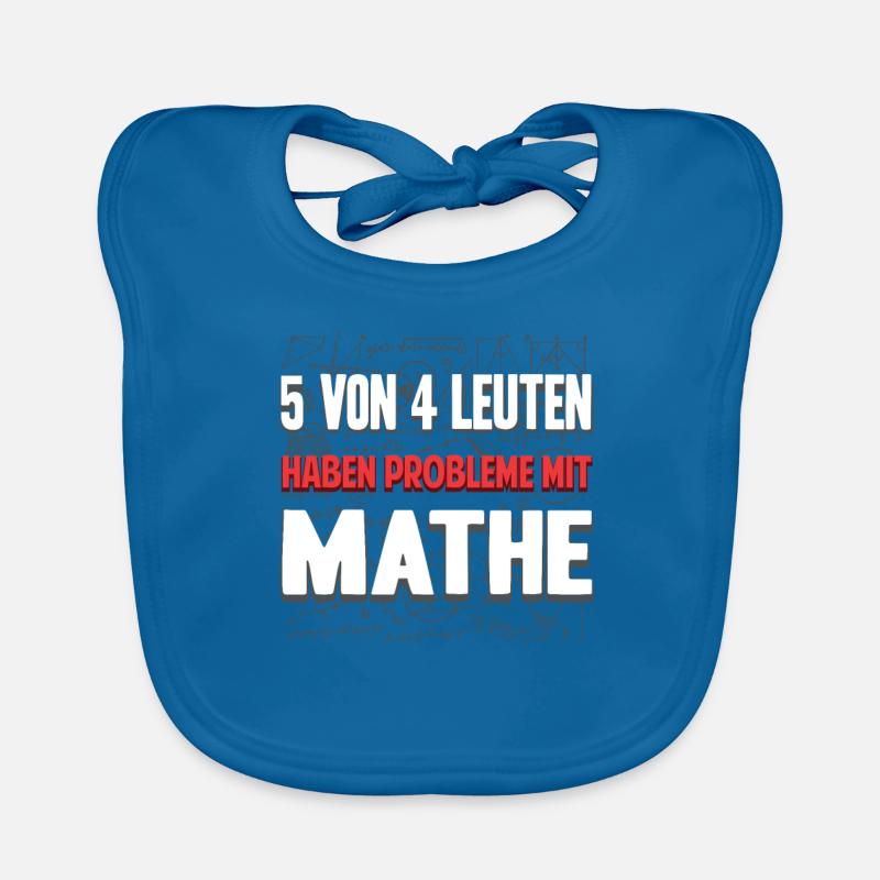 Math mathematician student Organic Baby Bibs