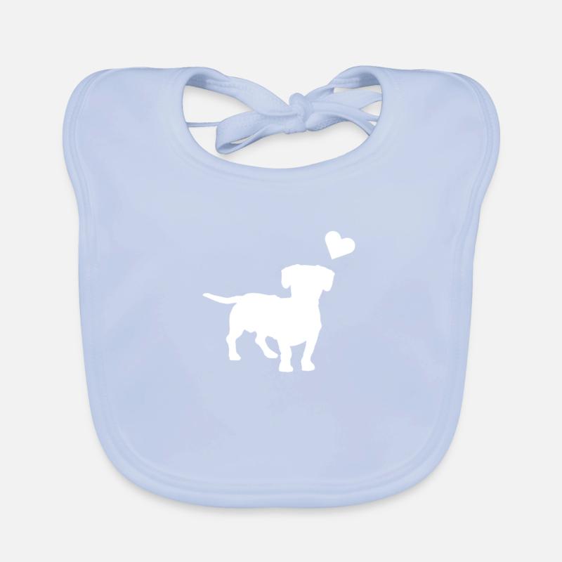Chiens Bavoir bio Bébé