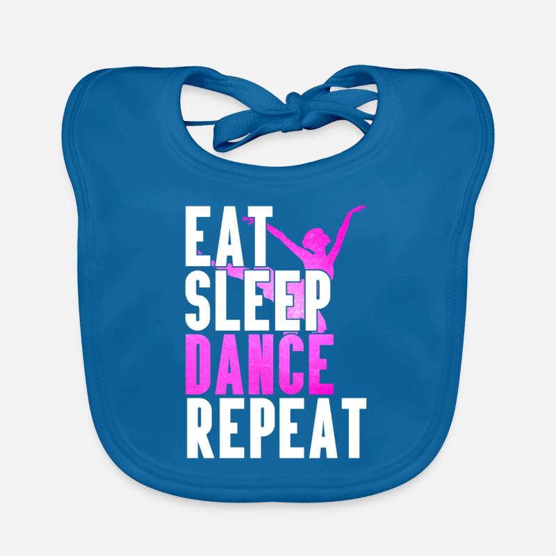 Manger danse de sommeil répétition Bavoir bio Bébé