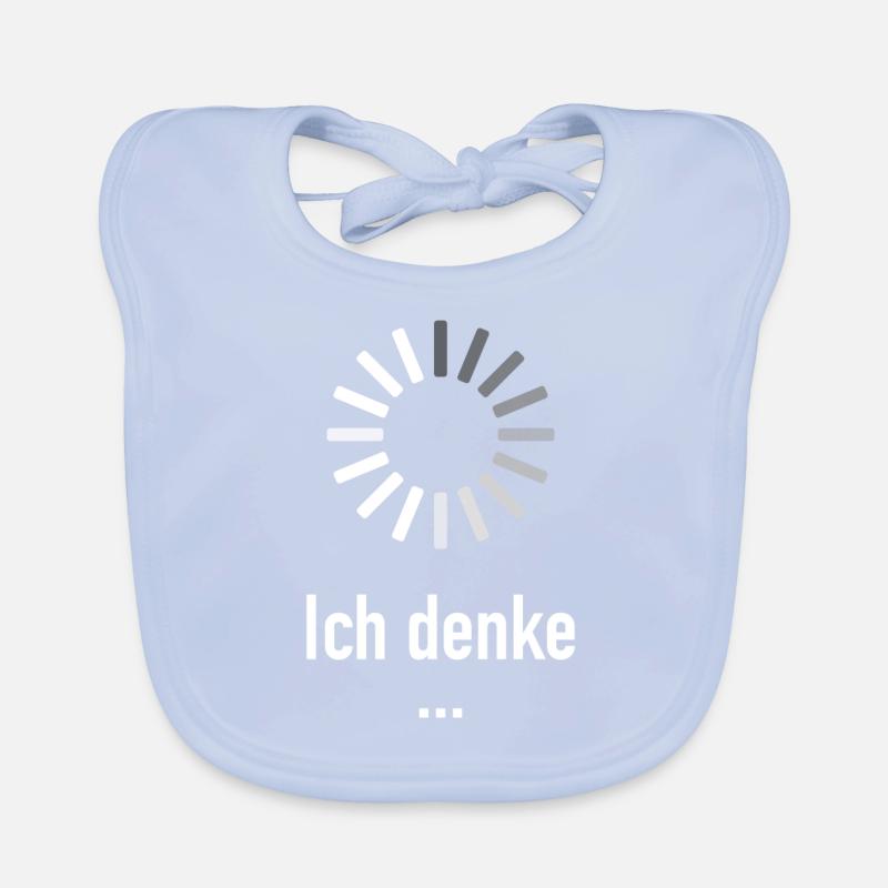 I think ... - computer scientist programmer nerd Organic Baby Bibs