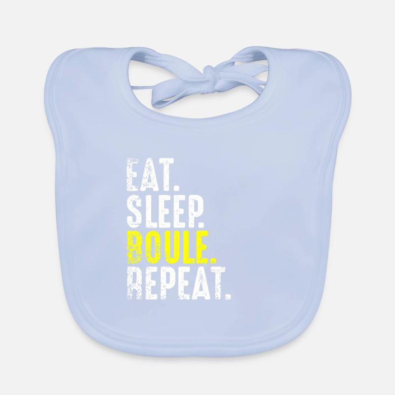 Boules boules player boules boules boules gift Organic Baby Bibs