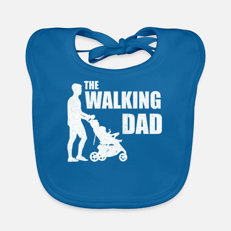 The walking dad Organic Baby Bibs