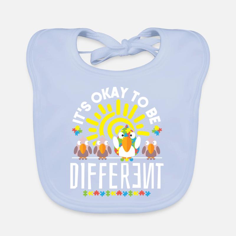 Autisme Conscience Bavoir bio Bébé