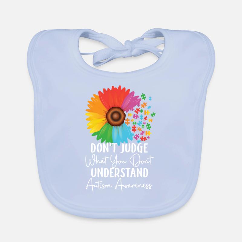 Autisme Conscience Bavoir bio Bébé