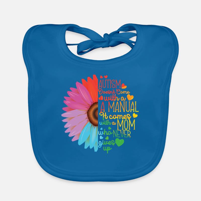 Autisme Conscience Bavoir bio Bébé