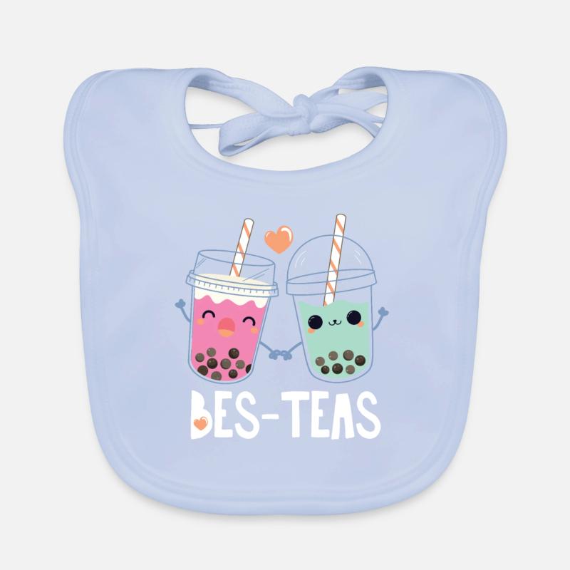 Bubble Tea Organic Baby Bibs