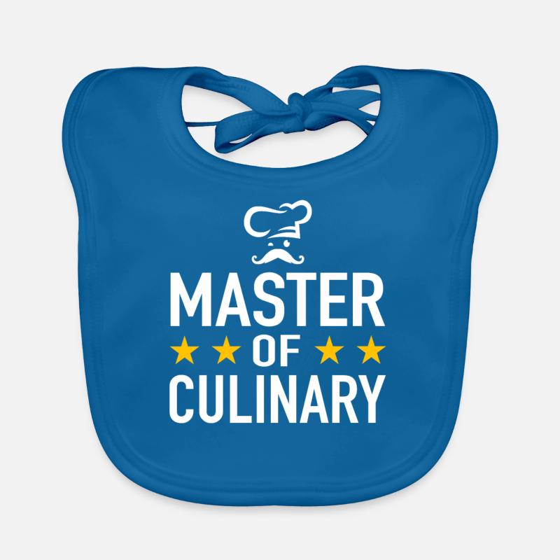 Maître de chef cuisinier chef chef bonnet Bavoir bio Bébé