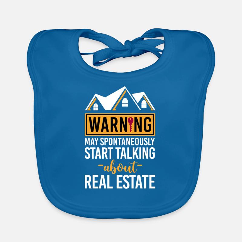 Realtor Warning May Start Talking Bavoir bio Bébé