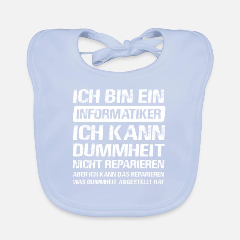 Informatiker Software Programmierer IT-Berater Baby Bio-Lätzchen