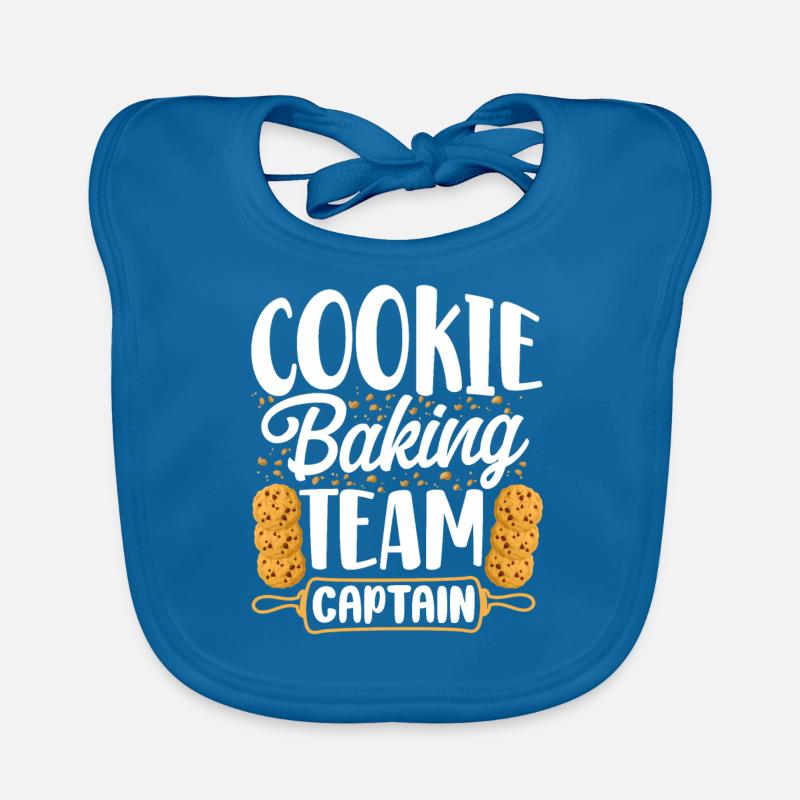 Capitaine de l’équipe Bake Baking Cookie Bavoir bio Bébé