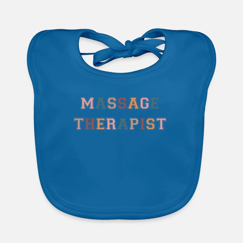 Massagetherapie Massagetherapeutin Baby Bio-Lätzchen