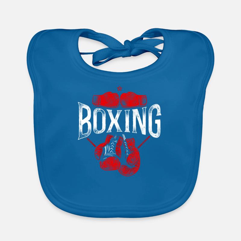 Boxe Boxe Vintage Bavoir bio Bébé
