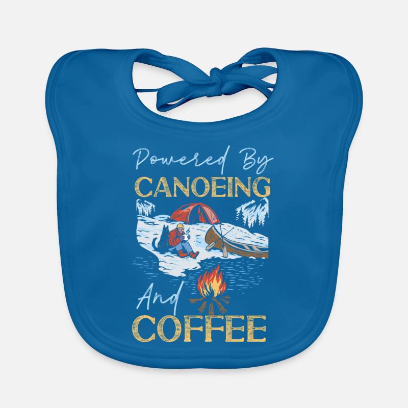 Canoë Canoë Café Propulsé par Bavoir bio Bébé