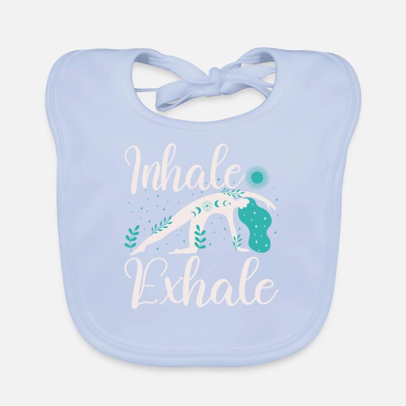 Je fais du yoga parce que c’est mal vu d’insulter les gens Bavoir bio Bébé