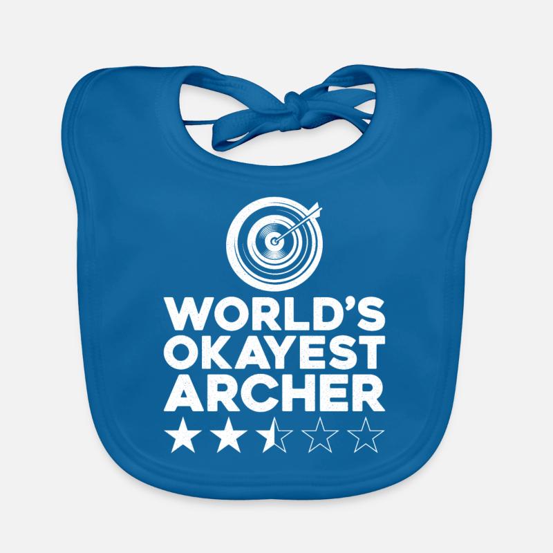 Archery Bow Archer Target World's Bavoir bio Bébé
