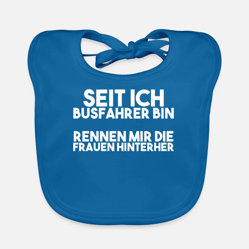 Busfahrer Spruch Baby Bio-Lätzchen