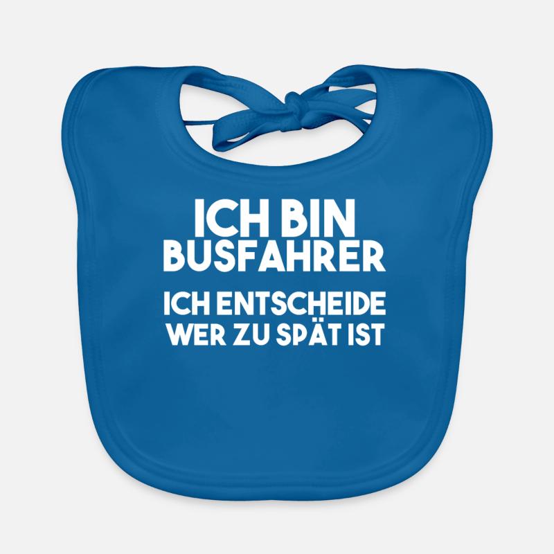 Busfahrer Spruch Baby Bio-Lätzchen