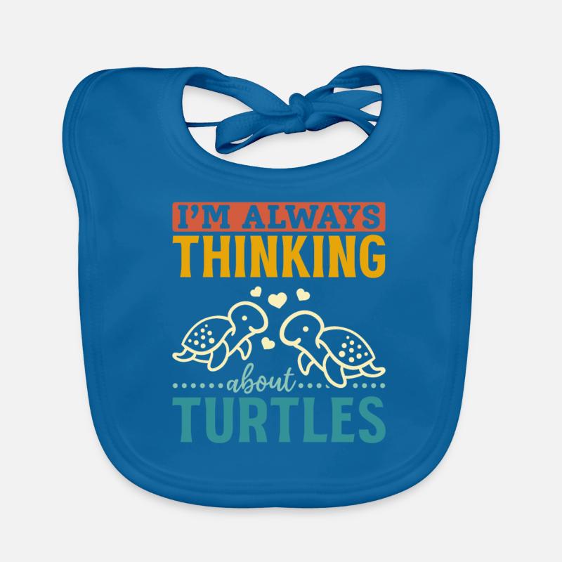 Cute turtle sea turtle I think Organic Baby Bibs