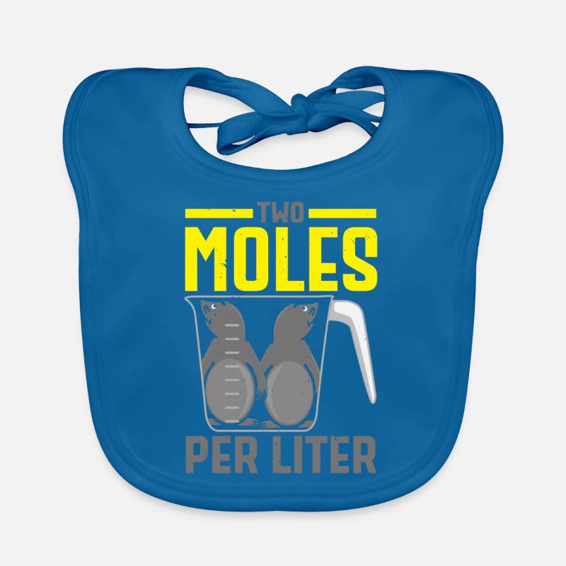 Two moles per liter of mole whisperer knowledge Organic Baby Bibs
