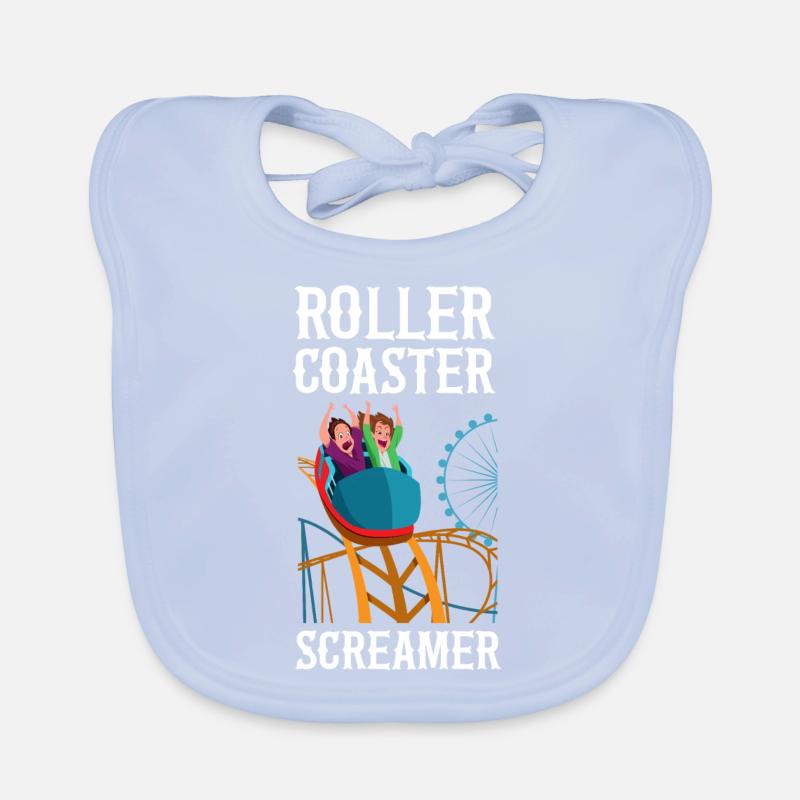 Roller Coaster Roller Coaster Bavoir bio Bébé