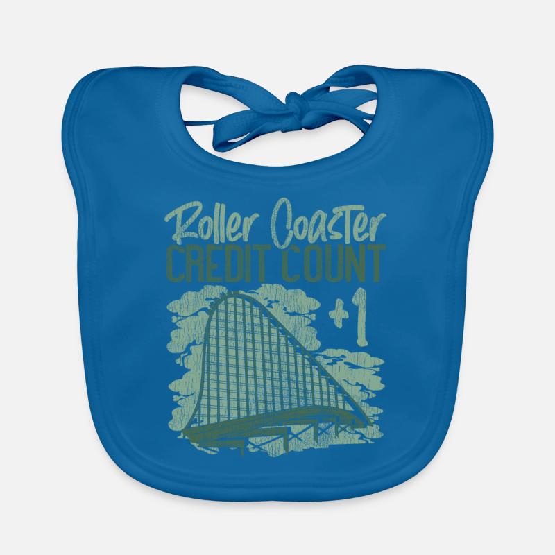 Roller Coaster Vintage Roller Bavoir bio Bébé