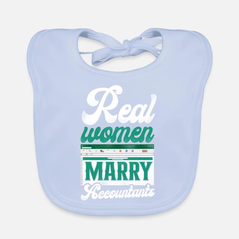 Mariage comptable comptable Bavoir bio Bébé