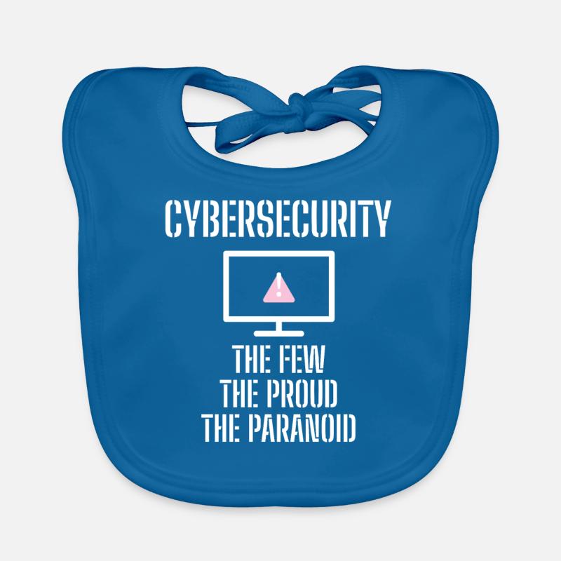 Cybersecurity - IT Security Computer Scientists Organic Baby Bibs