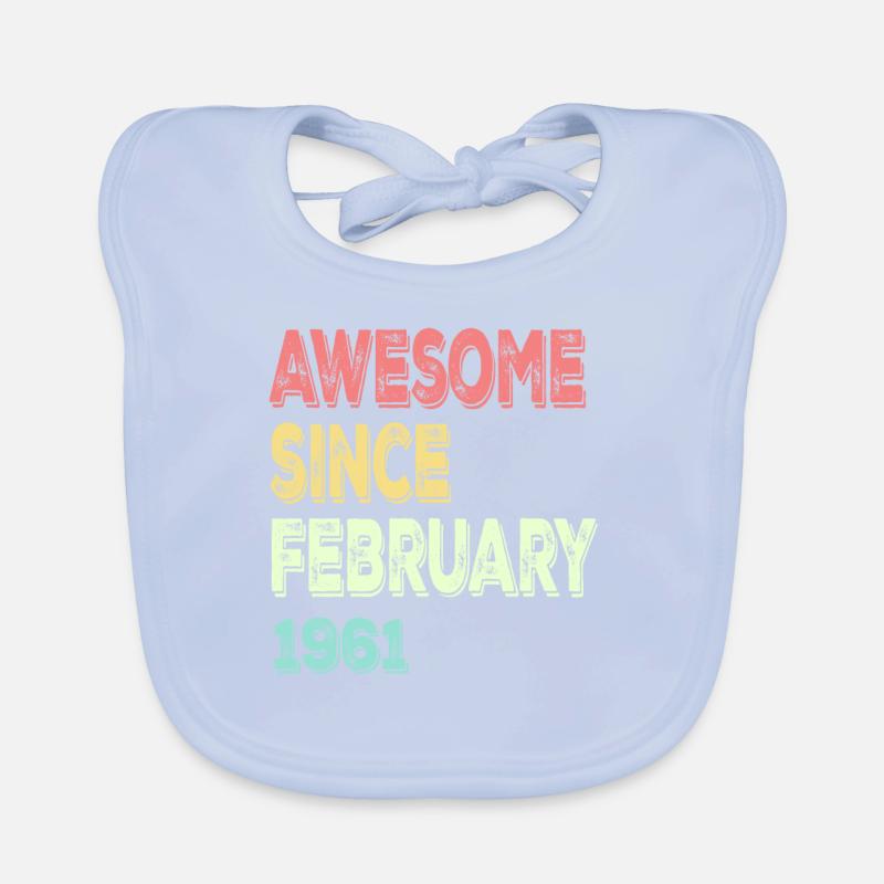 Awesome since March 1961 Organic Baby Bibs