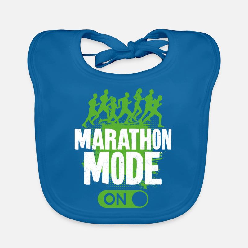 Running Runner Semi-Marathon Bavoir bio Bébé