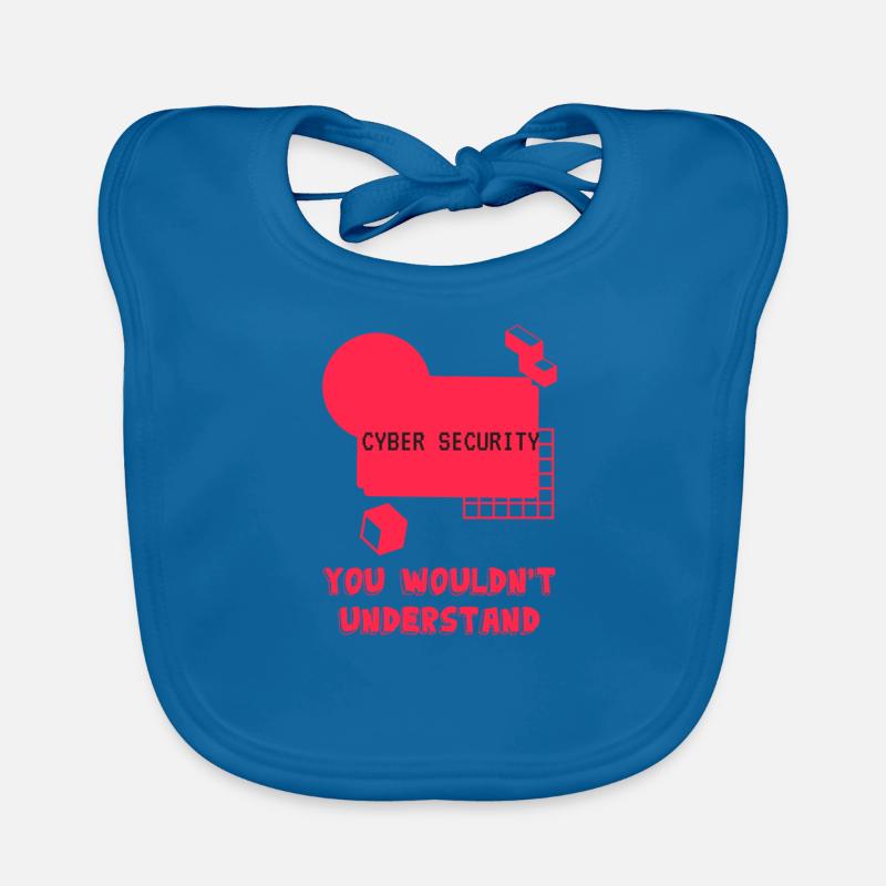 Cybersécurité - Informaticien de sécurité informatique Bavoir bio Bébé