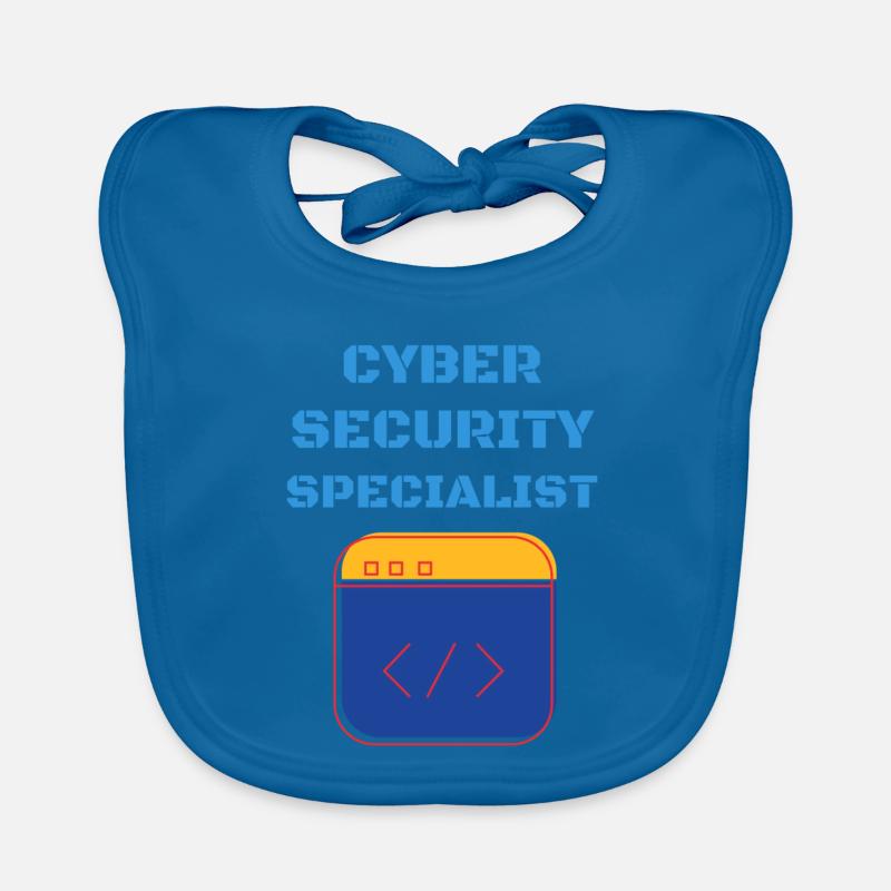 Cybersecurity - IT Security Computer Scientist Organic Baby Bibs