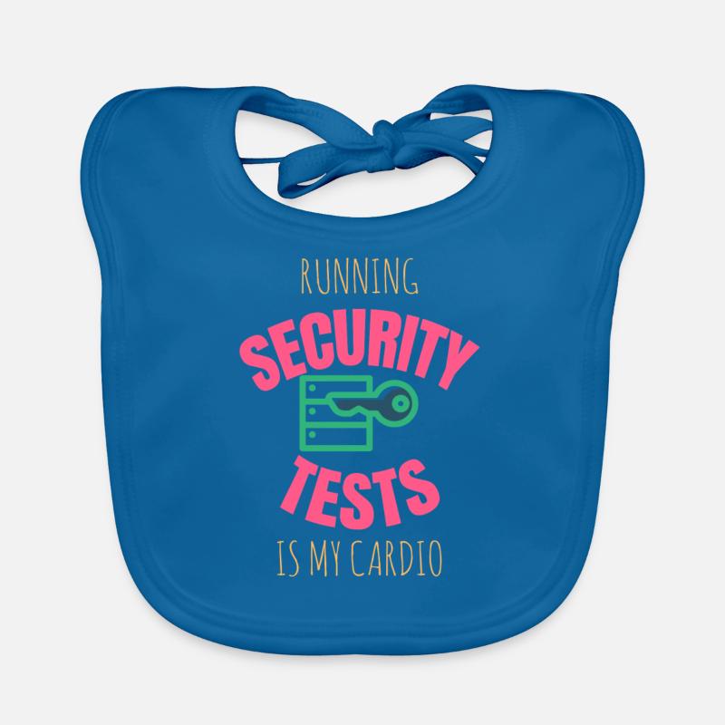 Cybersecurity - IT Security Computer Scientist Organic Baby Bibs