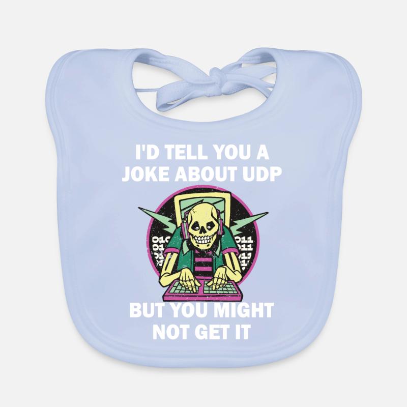 Cybersecurity - IT Security Computer Scientist Organic Baby Bibs