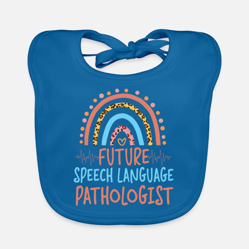Speech Therapist Therapy Assistant Organic Baby Bibs