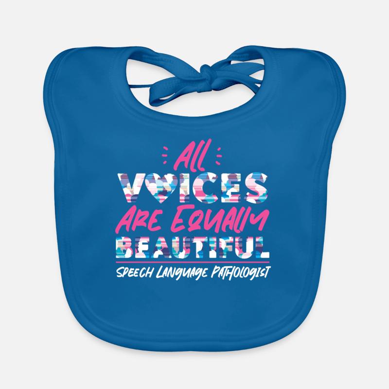 Speech Therapist Therapy Assistant Baby Bio-Lätzchen