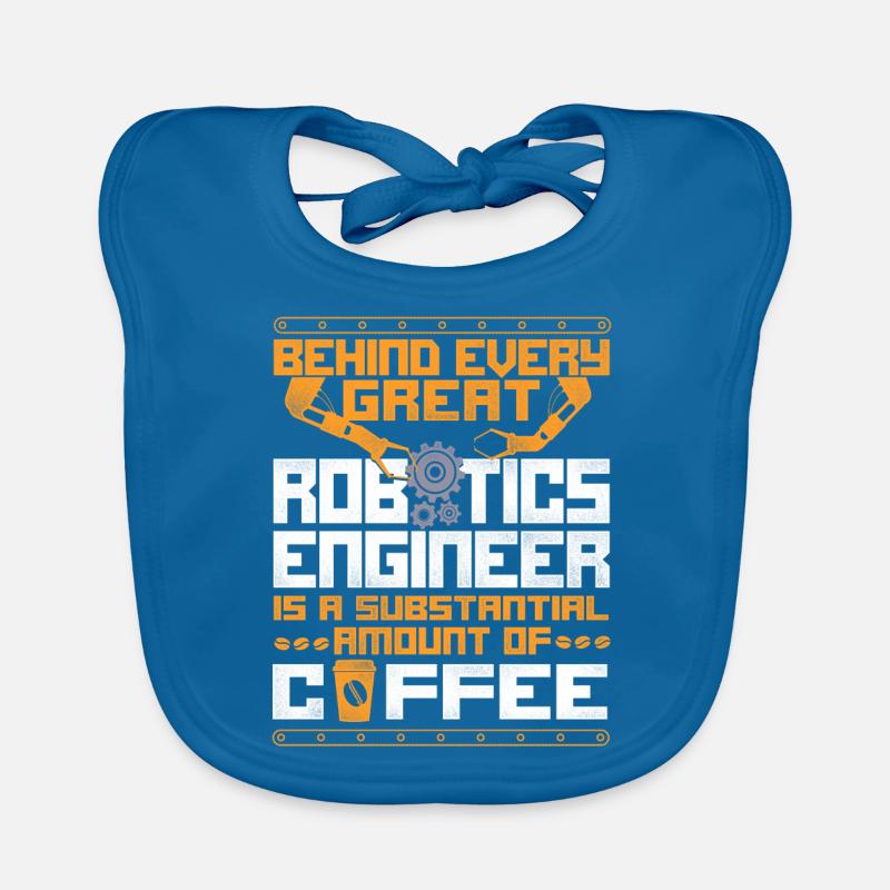 Robot Robotics Engineer Café Bavoir bio Bébé