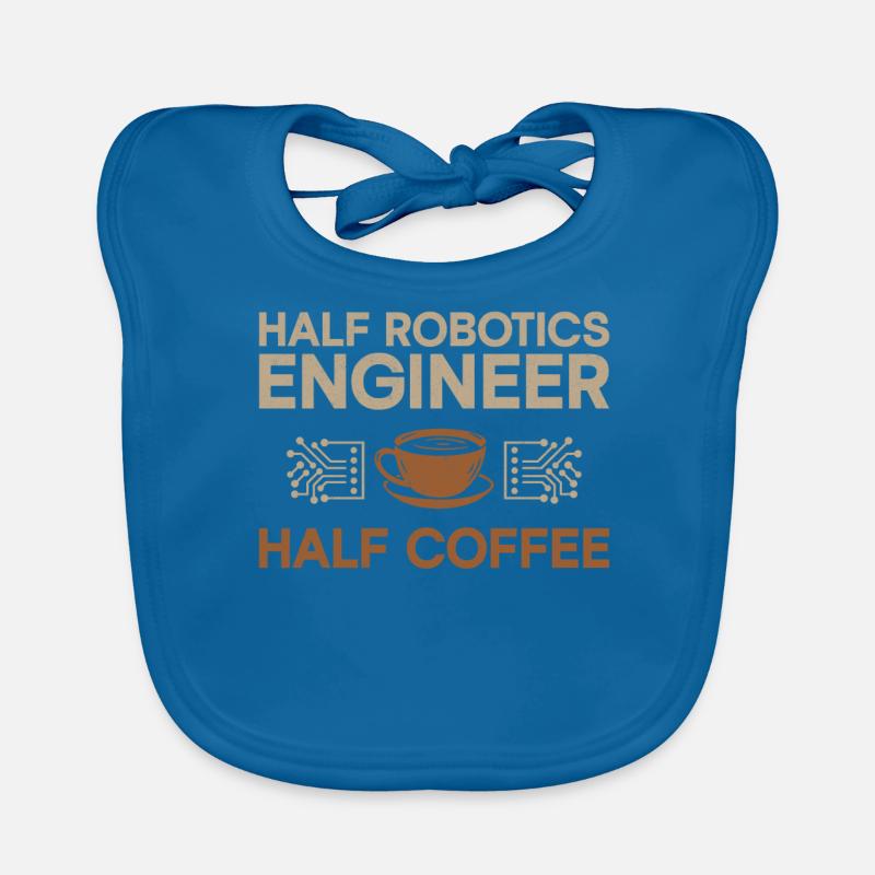 Robot Robotics Engineer Café Bavoir bio Bébé