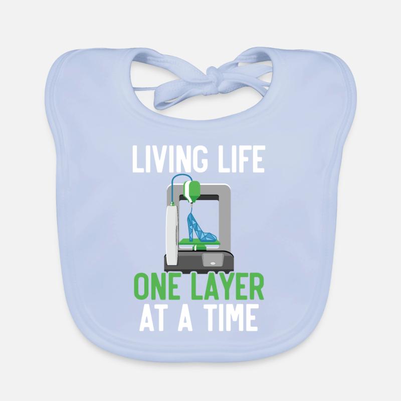 Life one layer at a time Machinist Organic Baby Bibs