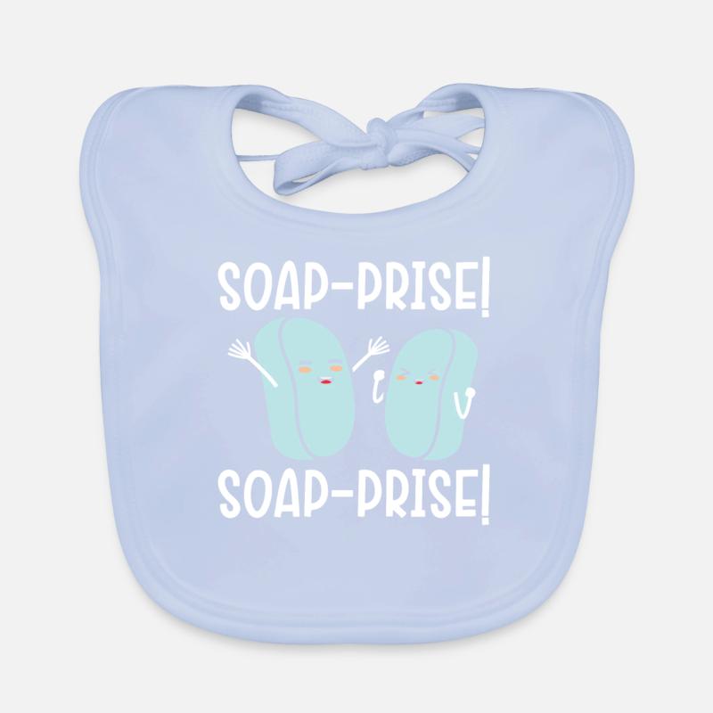 Perle de savon! Perle de savon! Savonnage savon orge Bavoir bio Bébé
